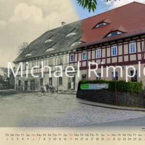 kalender 2025, großschönau, "damals & heute", textildorf, waltersdorf, Niederkretscham, hainewalde, naturpark, zittauergebirge, oberlausitz, fotos, bilder, michael rimpler photography